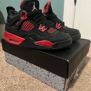 Nike Kids Sneakers Black and Red